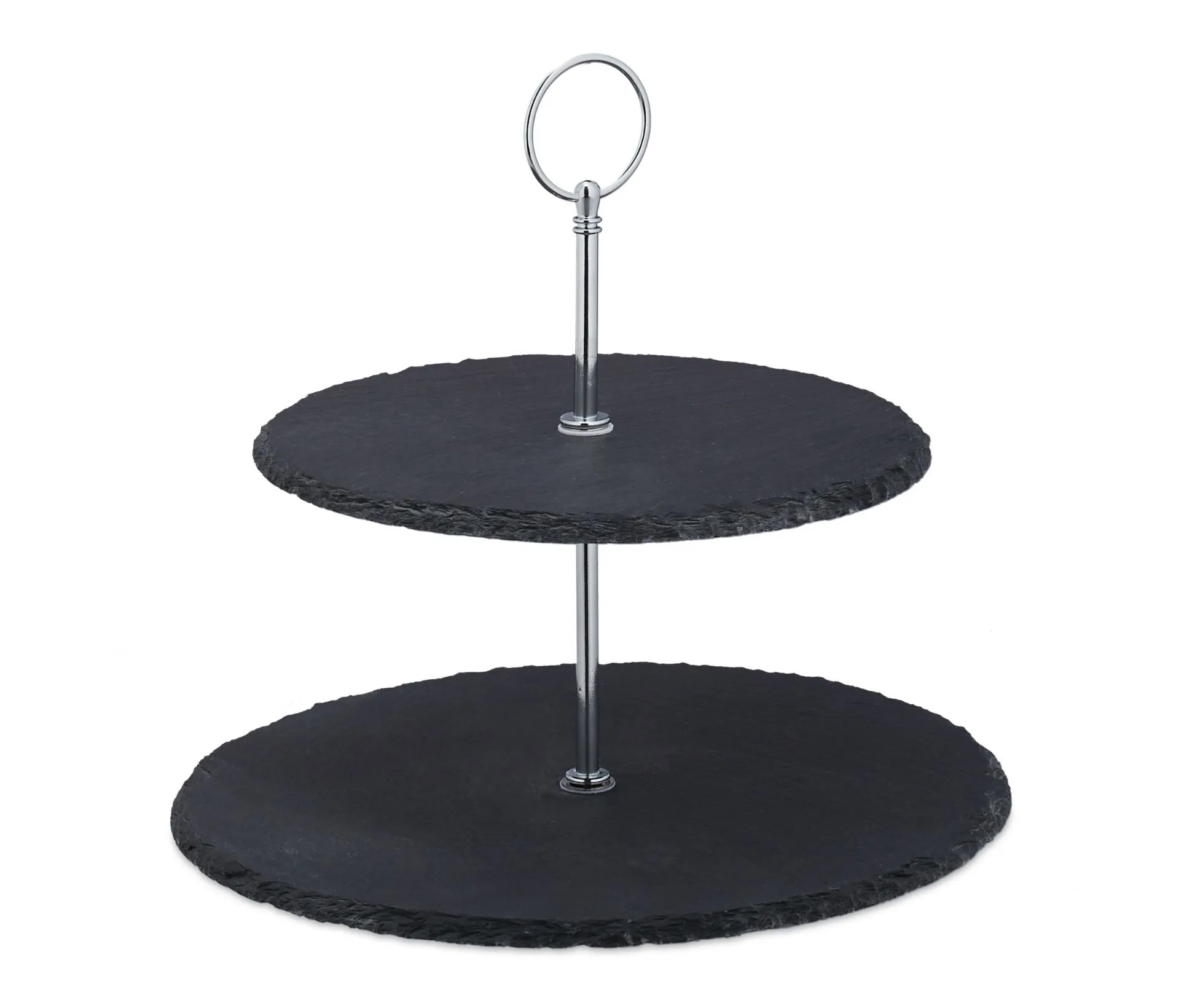 Etagere Schiefer 2-Etagen