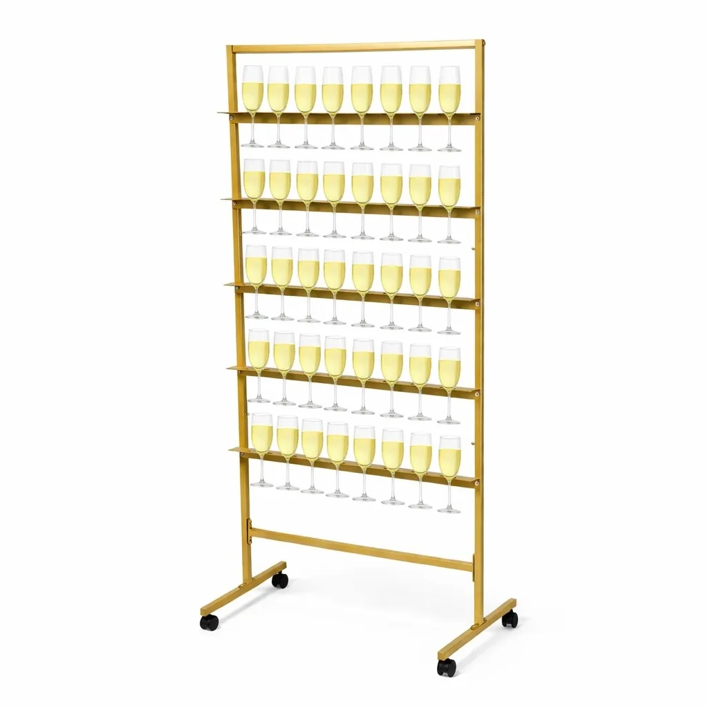 Sektglasständer "Gold"