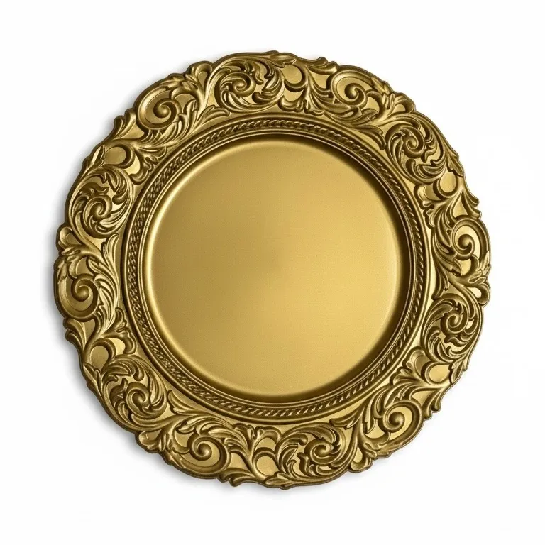 Platzteller Gold "Antik" Ø 33 cm