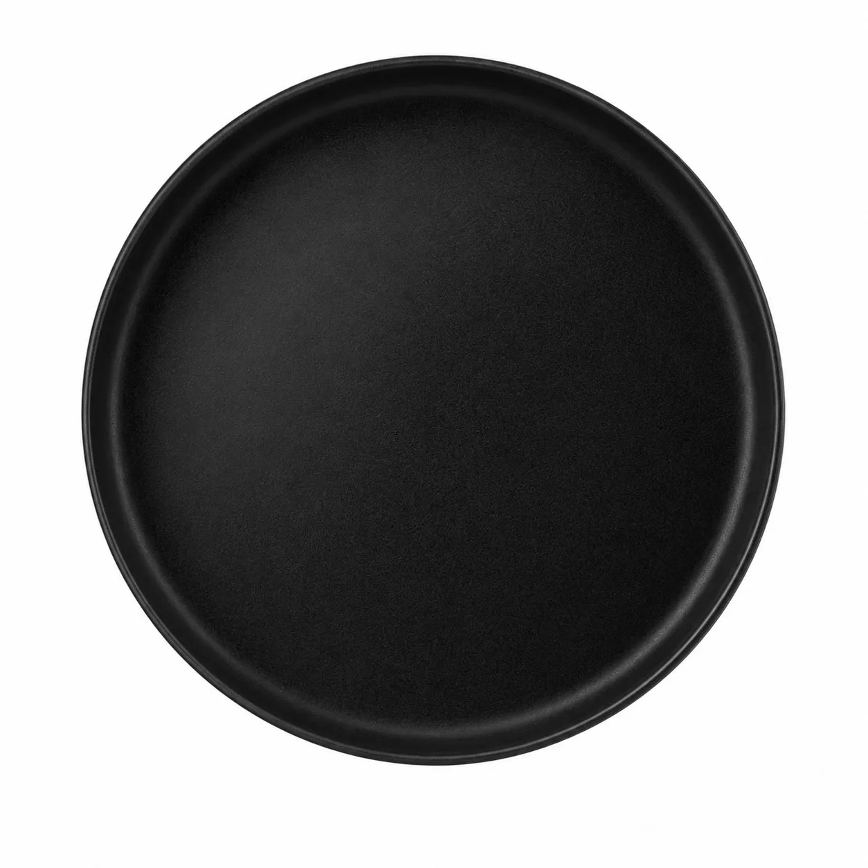 Speiseteller Steingut Modern "Schwarz" Ø 26 cm