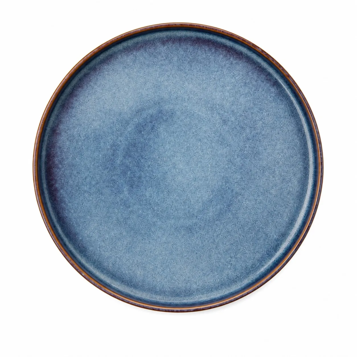 Speiseteller Steingut Modern "Azur Blau" Ø 26 cm