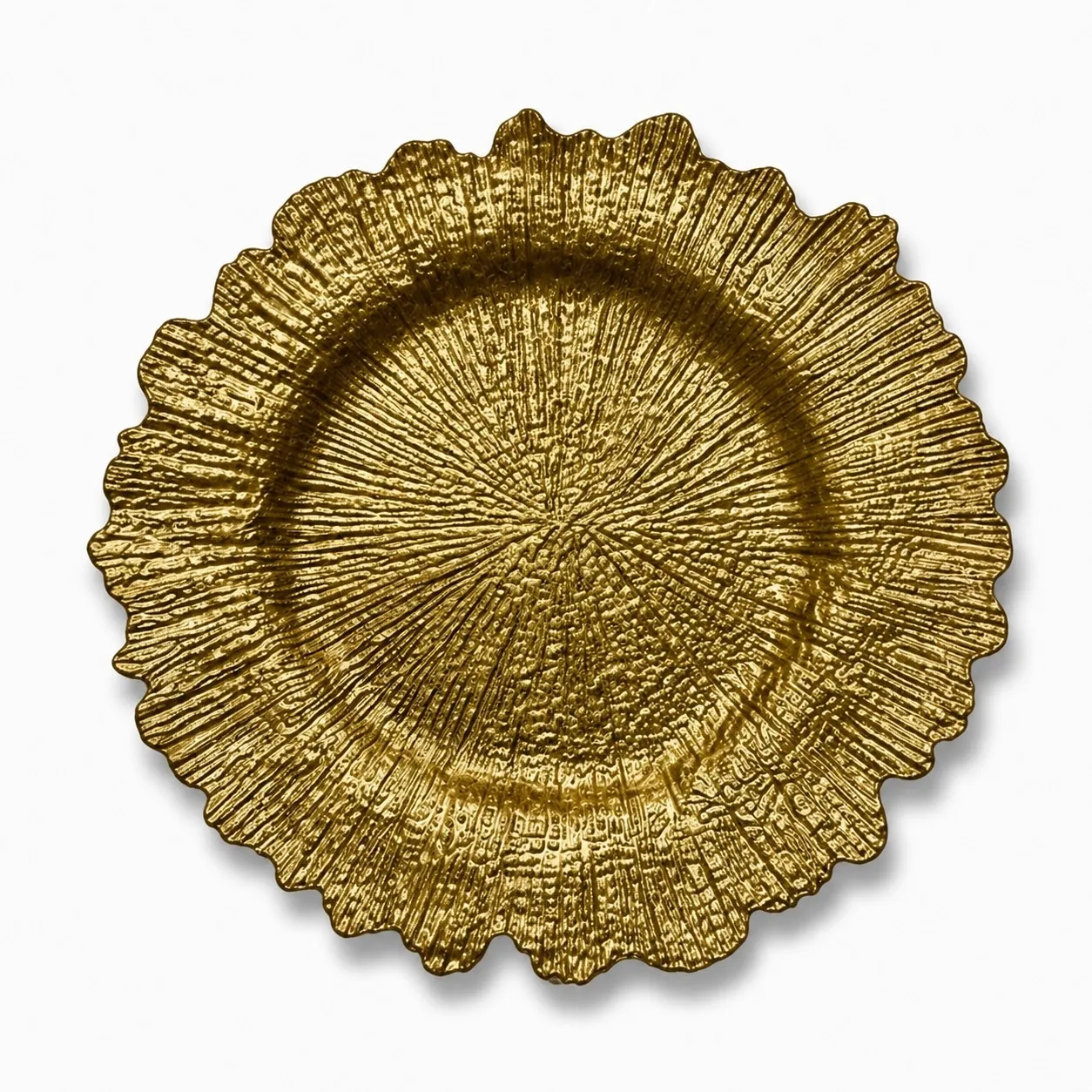 Platzteller Gold "Gehämmert" Ø 33 cm
