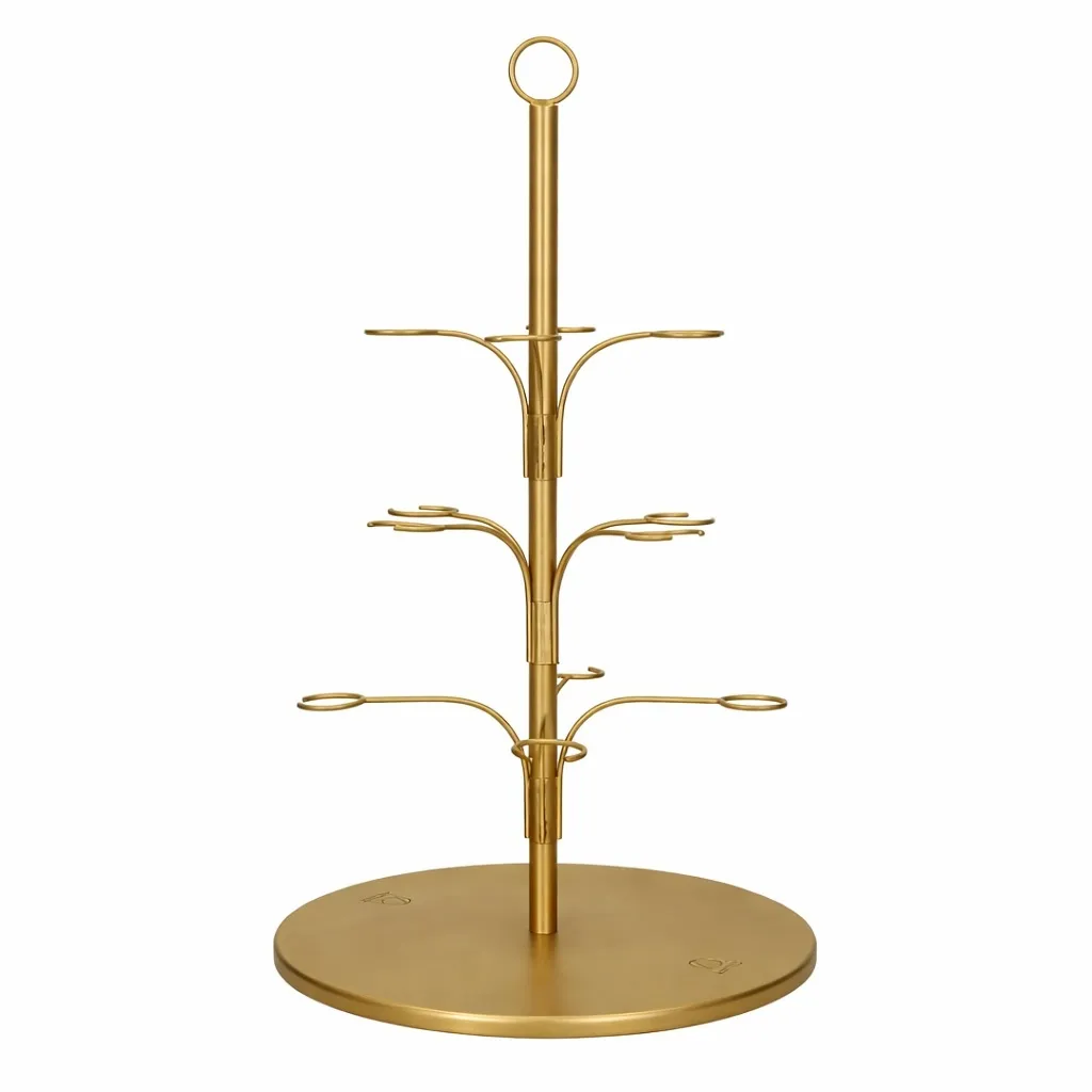 Getränkebaum "Gastro 12 Gläser" Gold