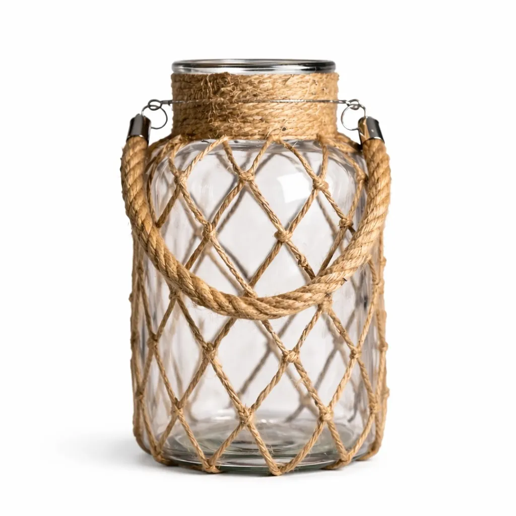 Glasvase "Boho & Vintage" 20 cm