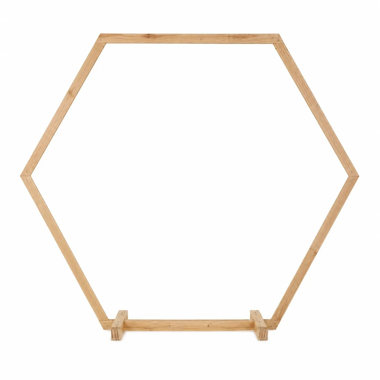 Traubogen Holz "Hexagon"