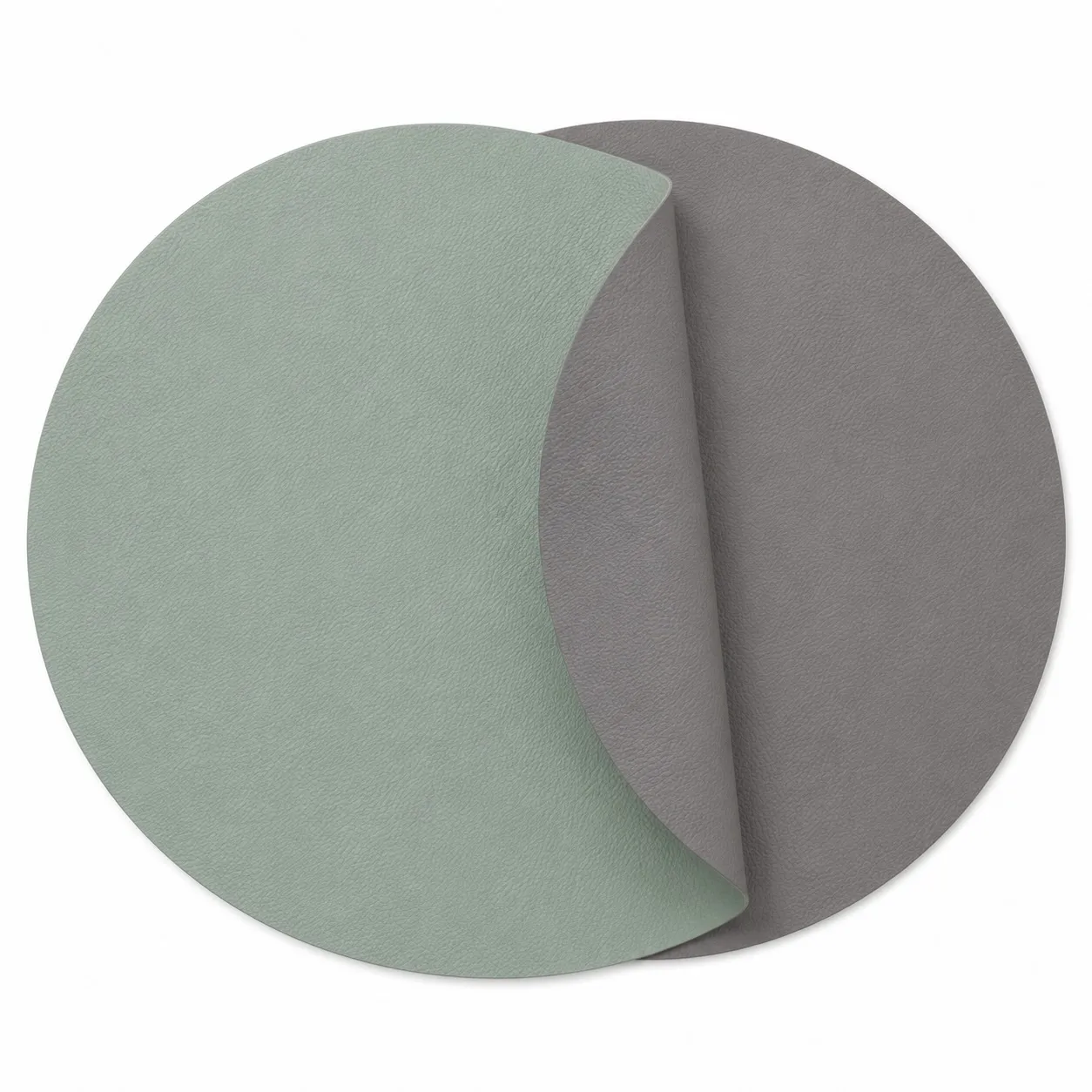 Platzset Rund "Salbei-Grau" Ø 38 cm