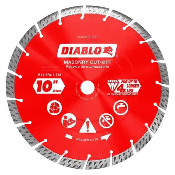 10" Diamond Blade Soff-Cut