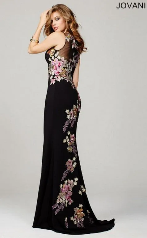 Jovani Dress Floral JDF456