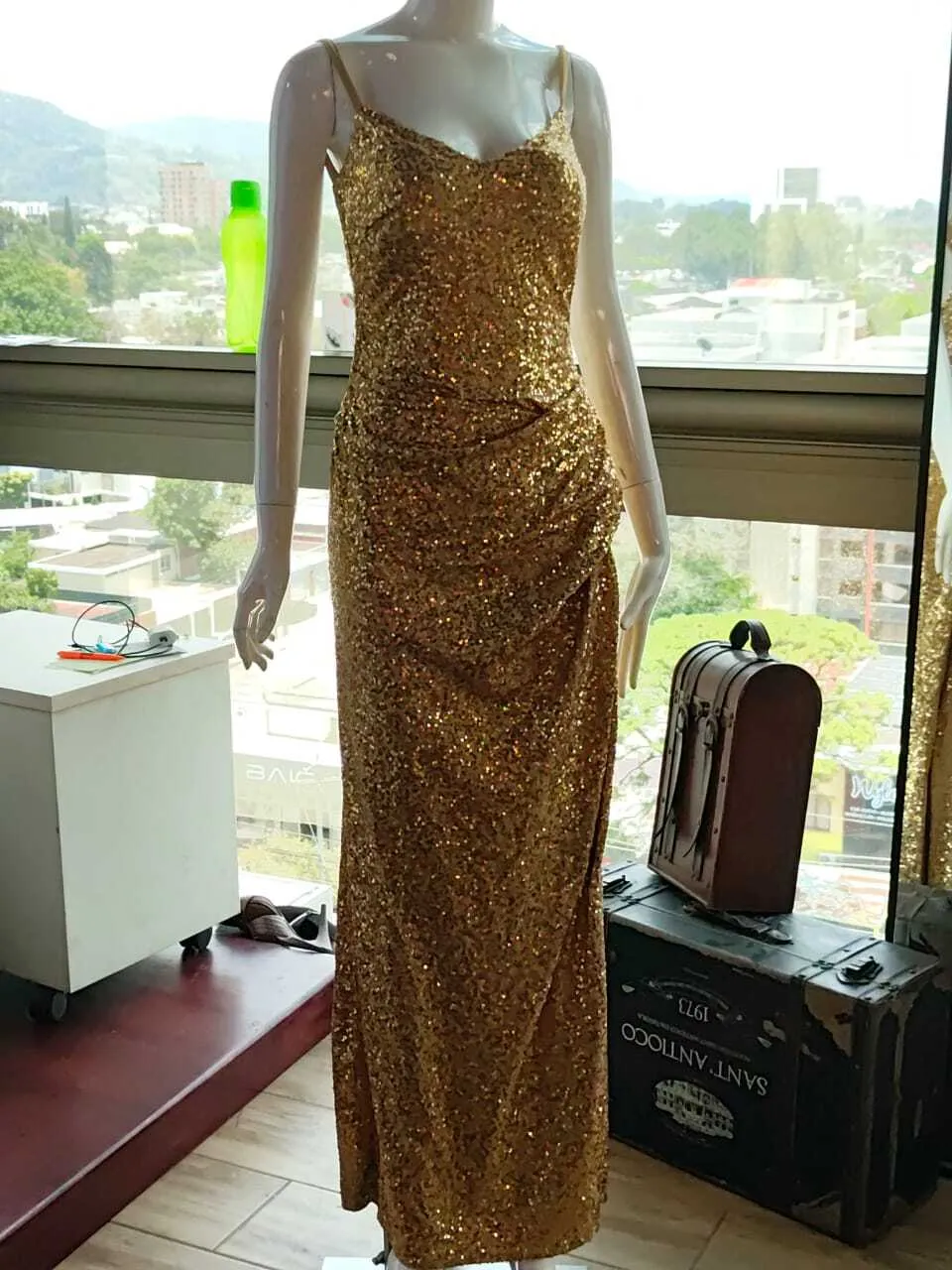 Ever Girl Gold Dress