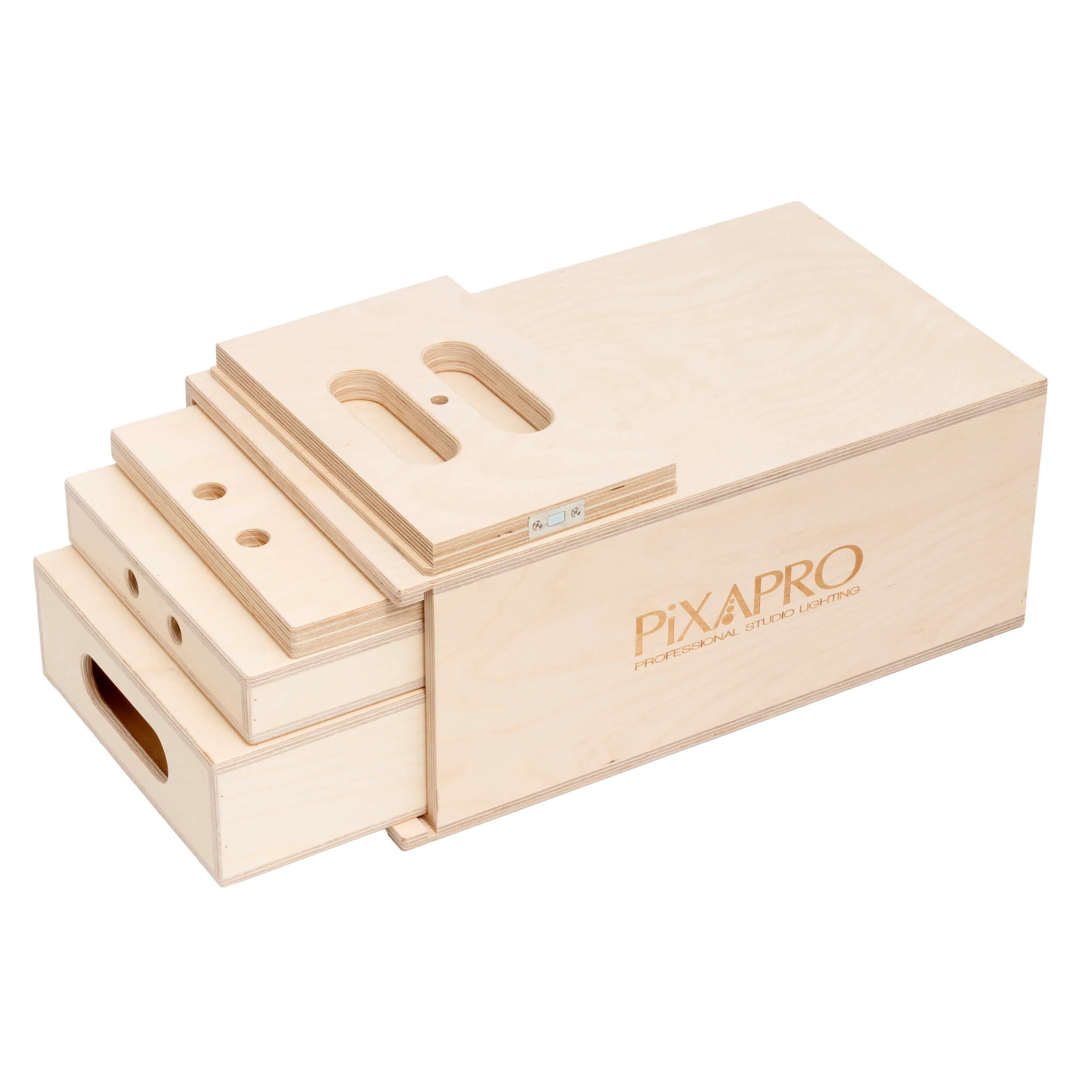 PiXAPRO 4in1 18cm Nesting Apple Box Set