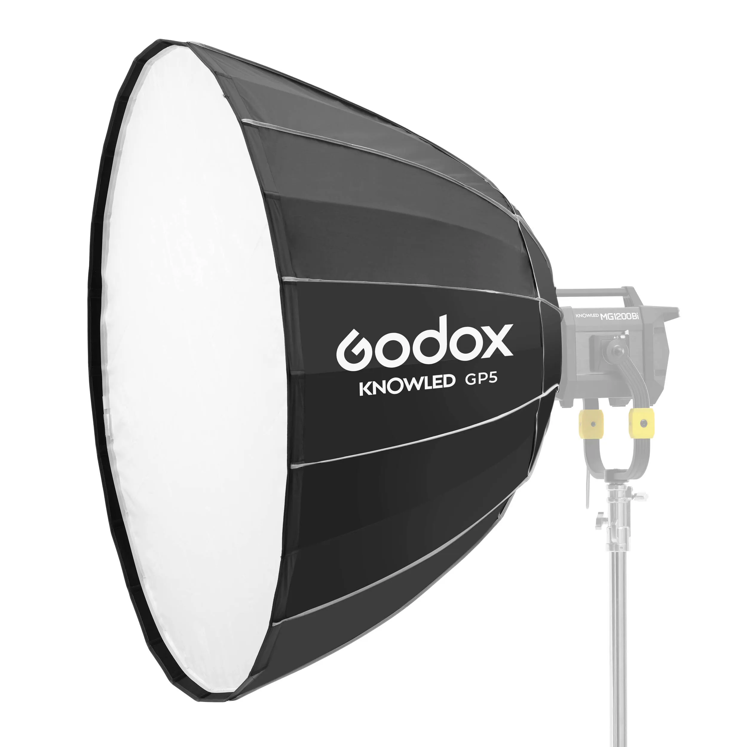Godox GP5 150cm G-Mount Parabolic Softbox for KNOWLED MG1200Bi LED Light