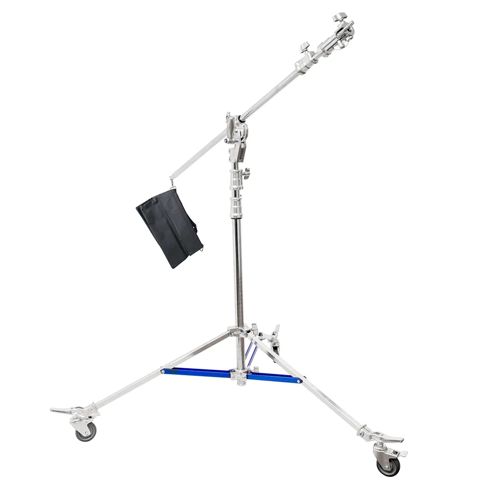 PiXAPRO 555cm Heavy Duty Wheeled Junior Boom Stand CBS-1914