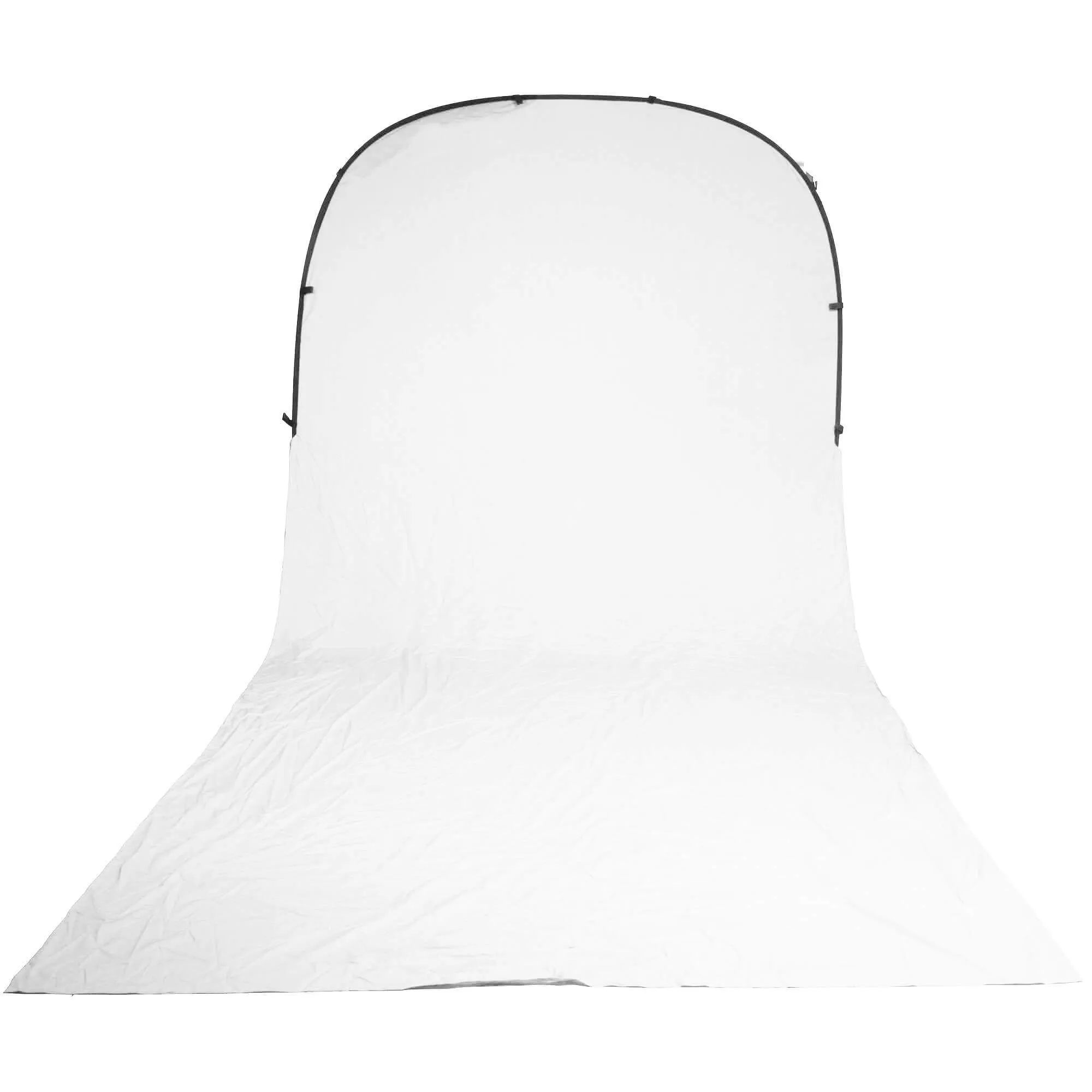 PiXAPRO White 2x2.3m Collapsible Background and Floor Train