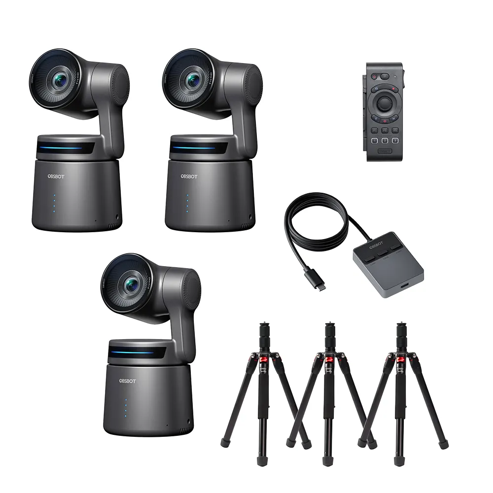 Obsbot Tail Air - 4K PTZ - Multi Cam Bundle