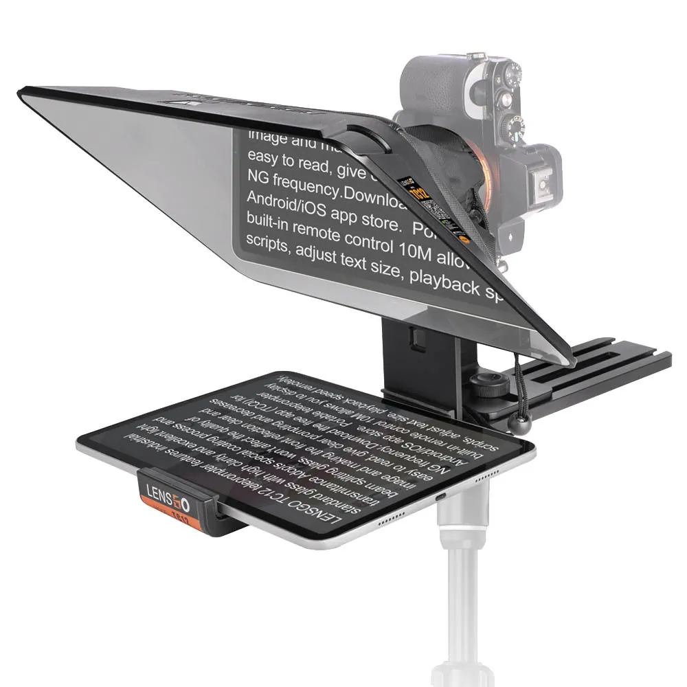 TC12 12.9" High-Definition Professional Teleprompter for Video, Film, and Live Presentations