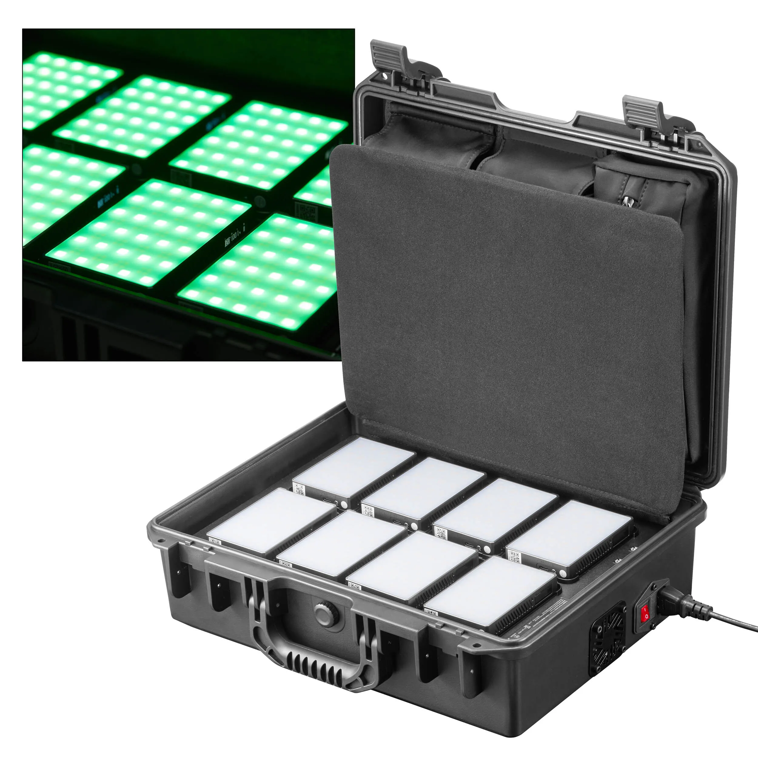 Godox KNOWLED C5R K8 Pocket-Sized RGBWW Creative LED Light Panels Kit