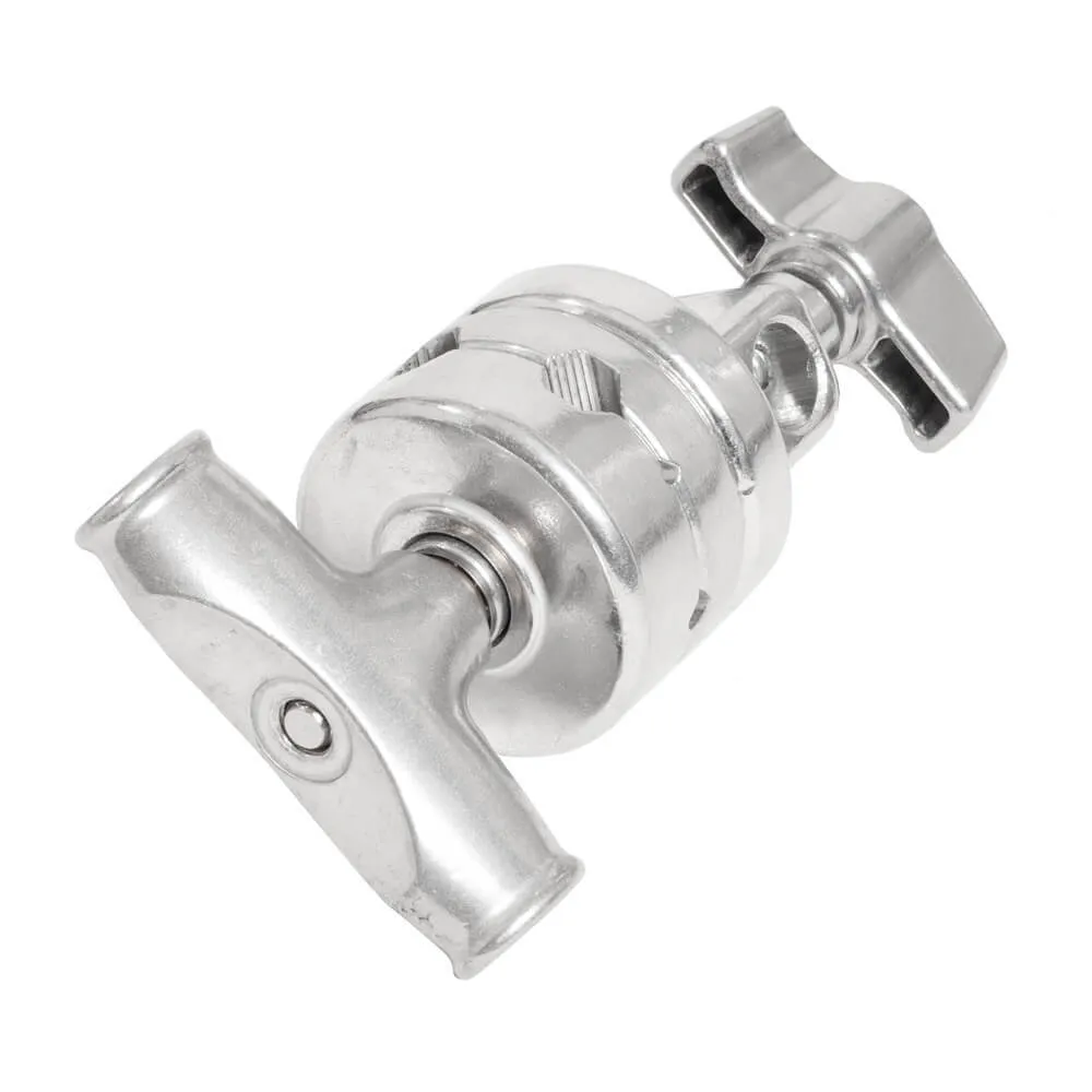 Heavy-Duty 2.5” Stainless Steel Replacement Grip Head for C-Stands