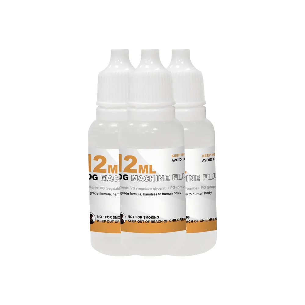 Lens GO 12ml Replacement Fog Machine Fluid Refill Bottles
