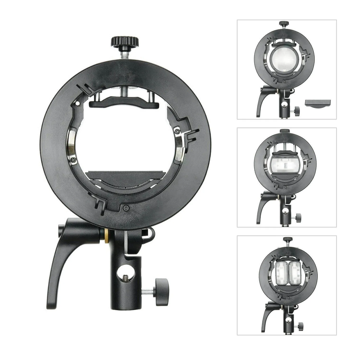 Godox S2 S-Type Smart Speedlite Adapter Bracket for Studio and Flash Lighting
