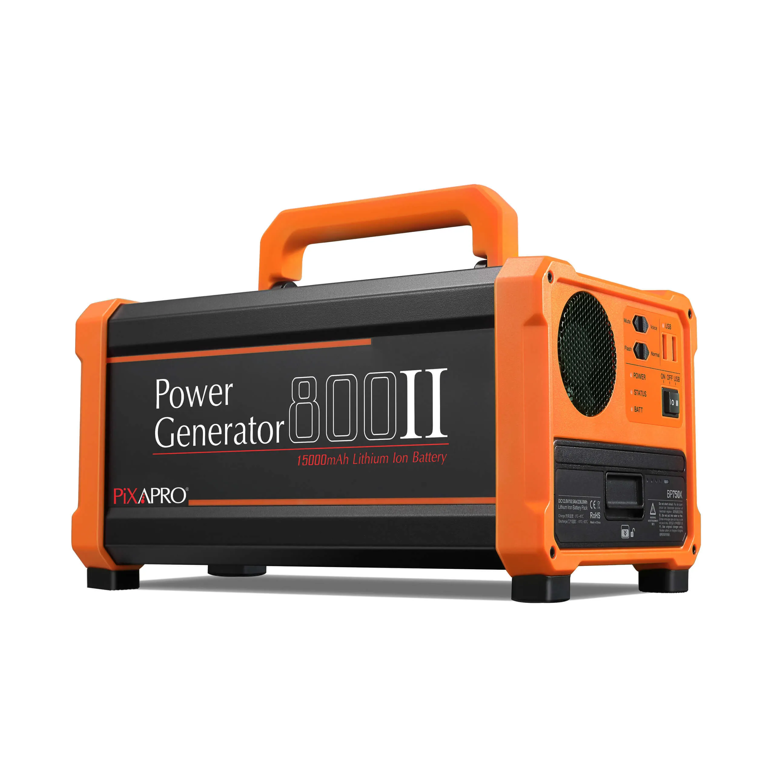 PowerGenerator 800II Portable On-Location Power Battery Inverter (LP750X)