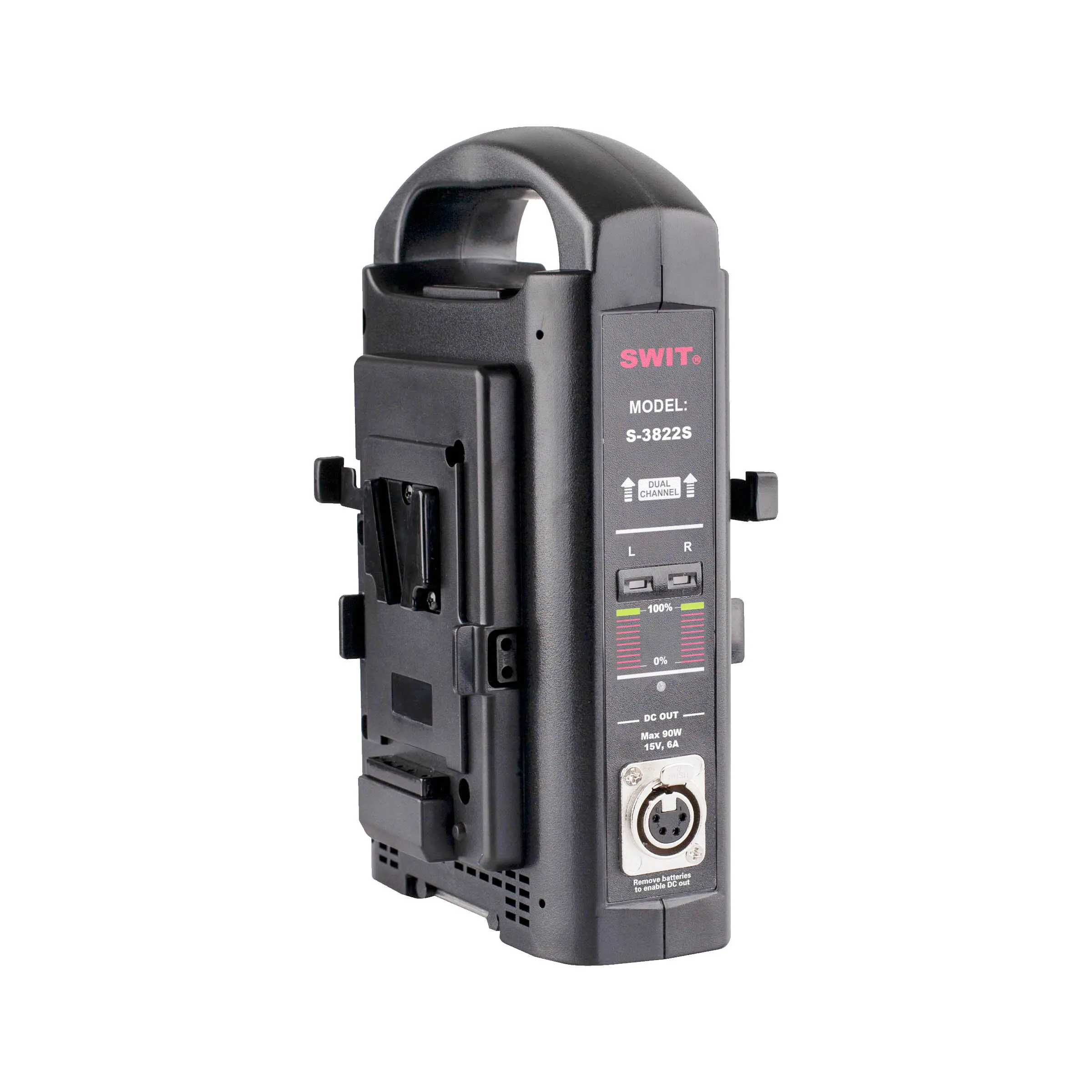 SWIT S-3822S Dual-Channel V-Mount Battery Fast Charger