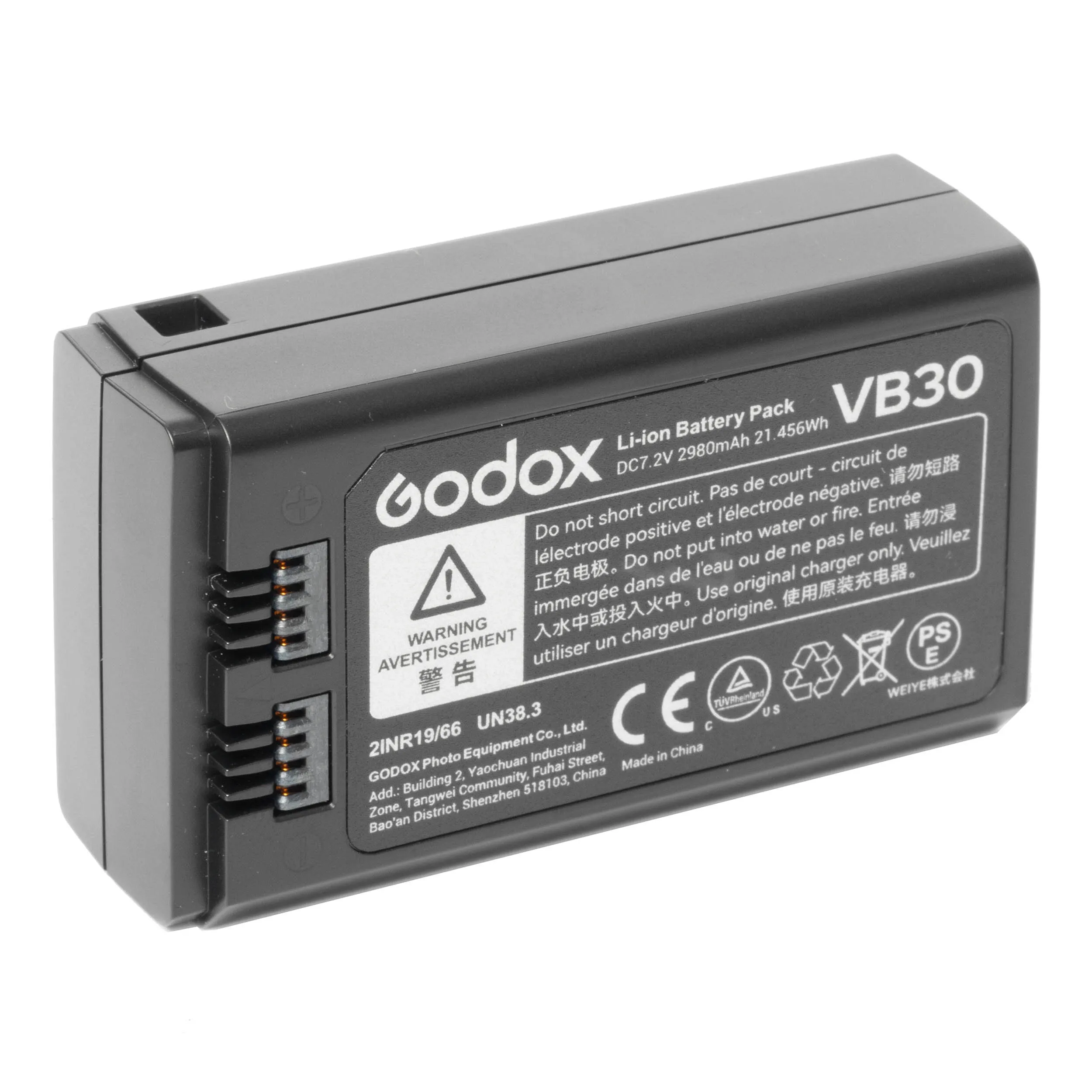 VB30 Spare Battery for V1Pro and V100 Speedlites