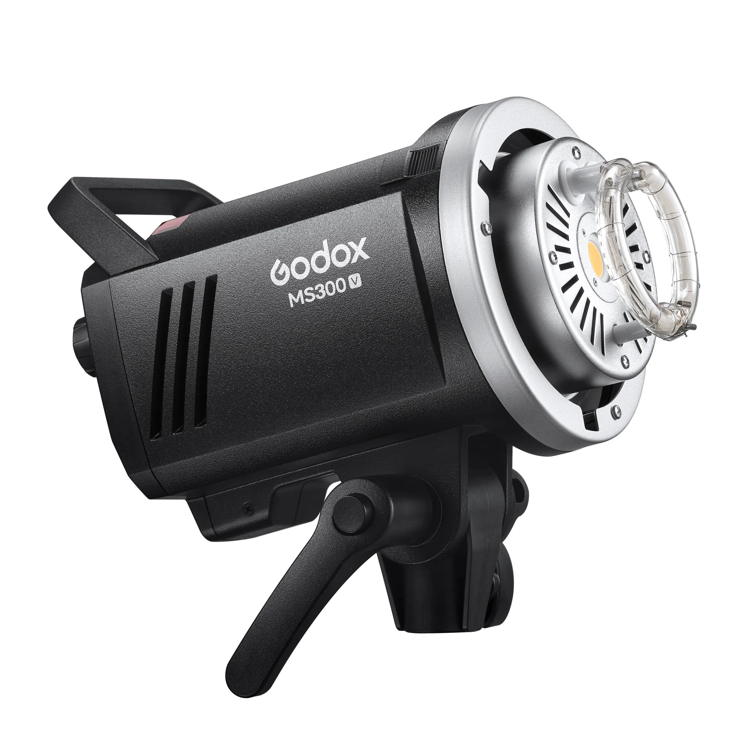 MS300V Super-Compact 300Ws Studio Strobe Flash with 10W LED Modelling Lamp