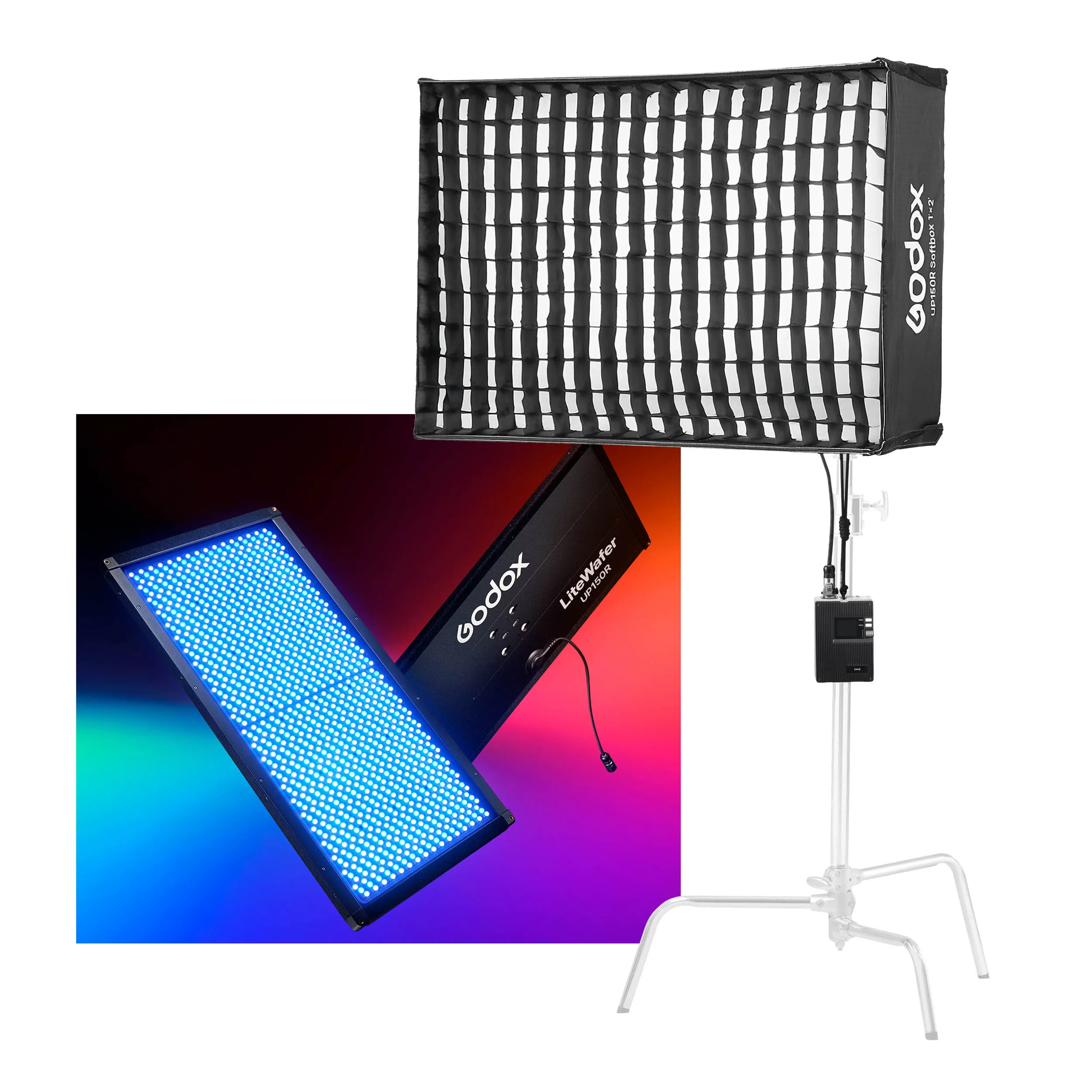 Godox LiteWafer UP150R Ultra-Slim Full-Colour RGB LED Light Panel