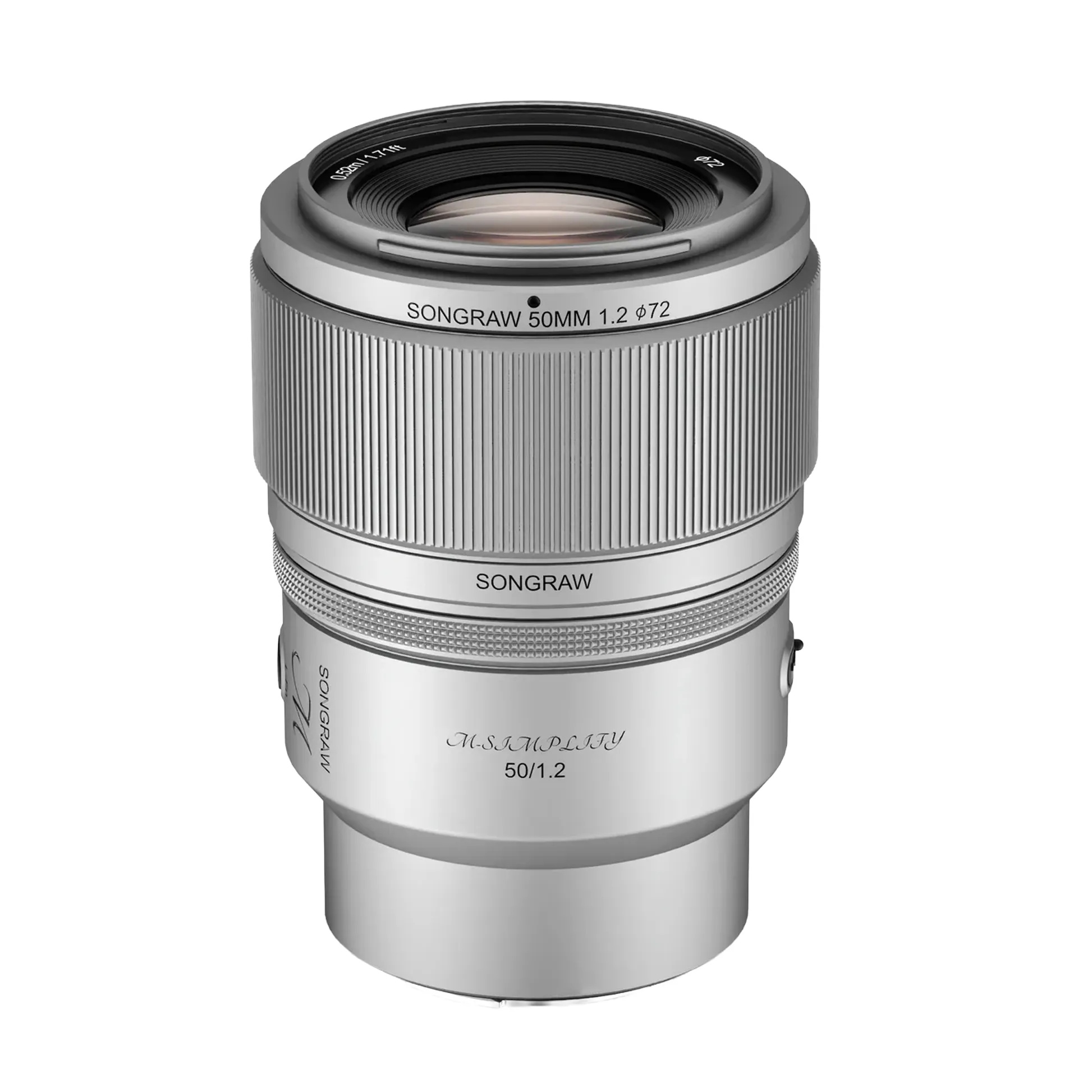 SongRaw AF 50mm F1.2 FE MS Mirrorless Camera Lens (Sony FE Mount)