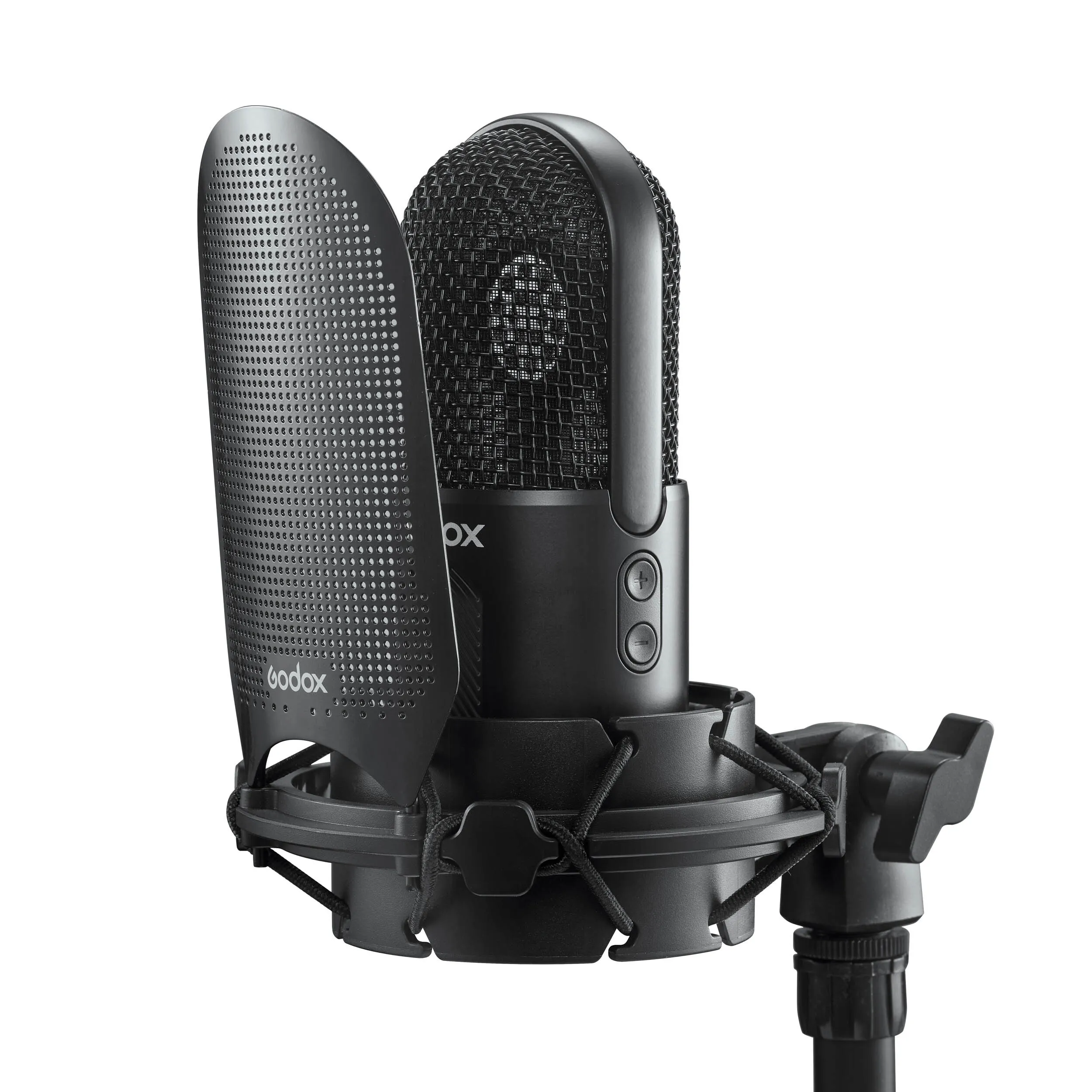 Godox UMic10 Large-Diaphragm USB Cardioid Condenser Microphone for Streaming & Recording