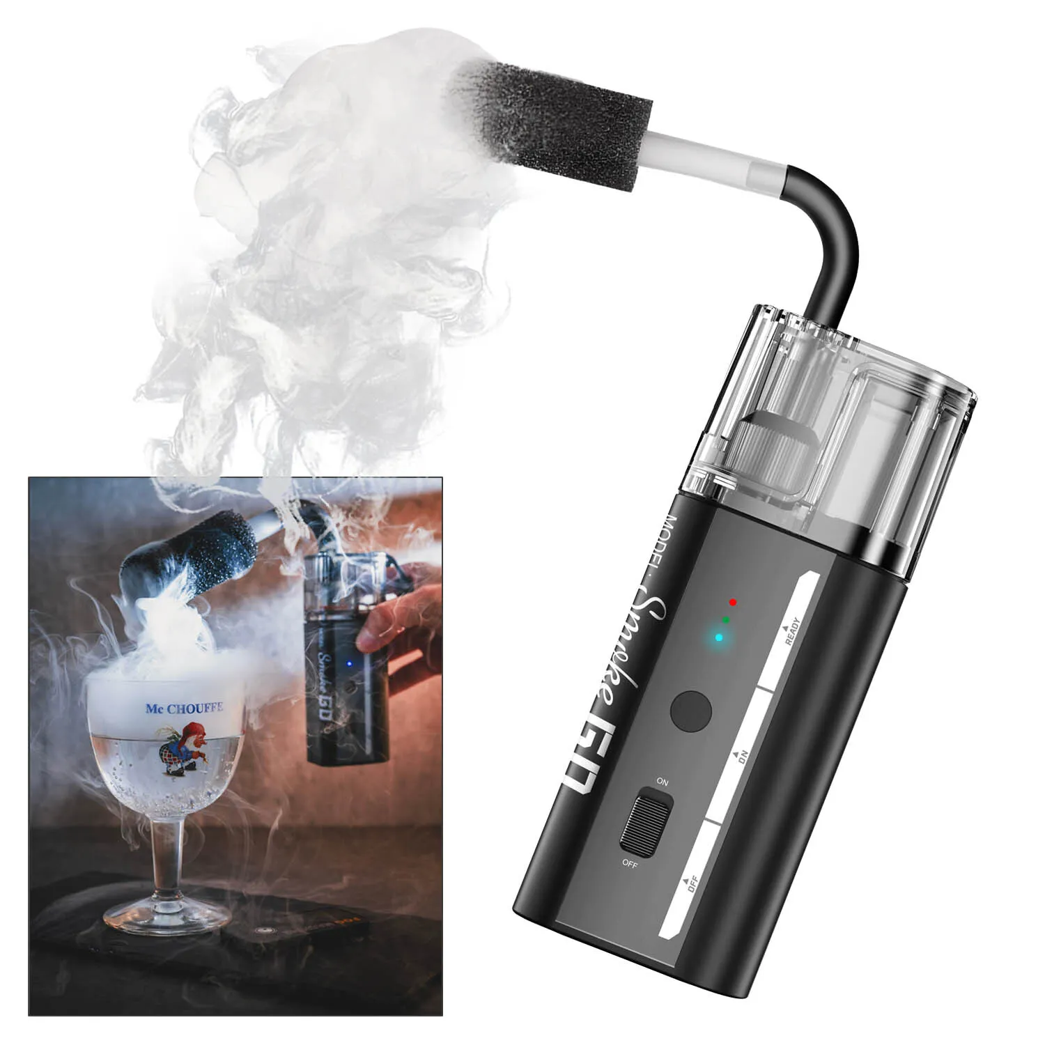 LensGo Smoke Go Hand-Held Compact Portable Smoke Fog Machine