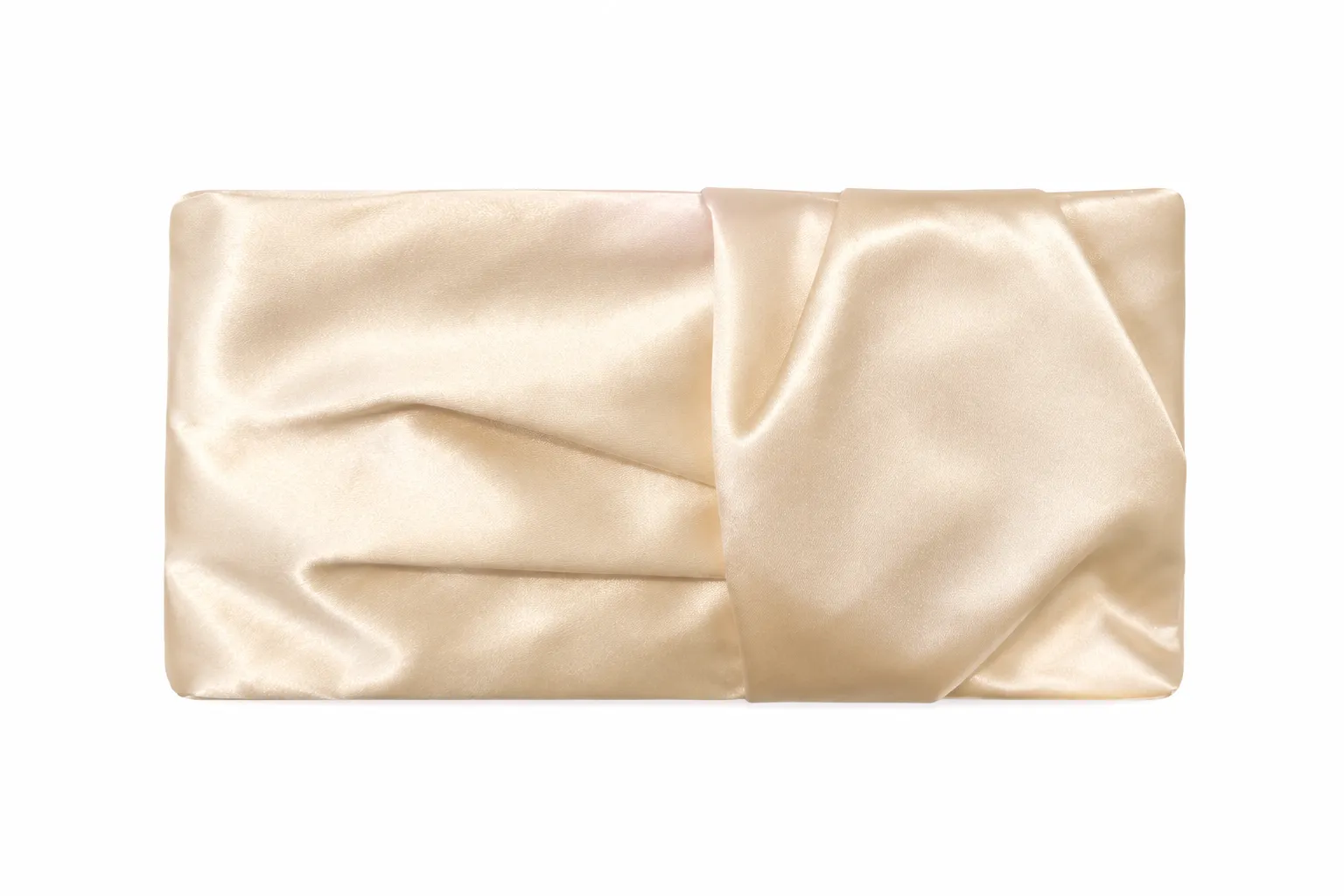 Bolso Satinado Beige