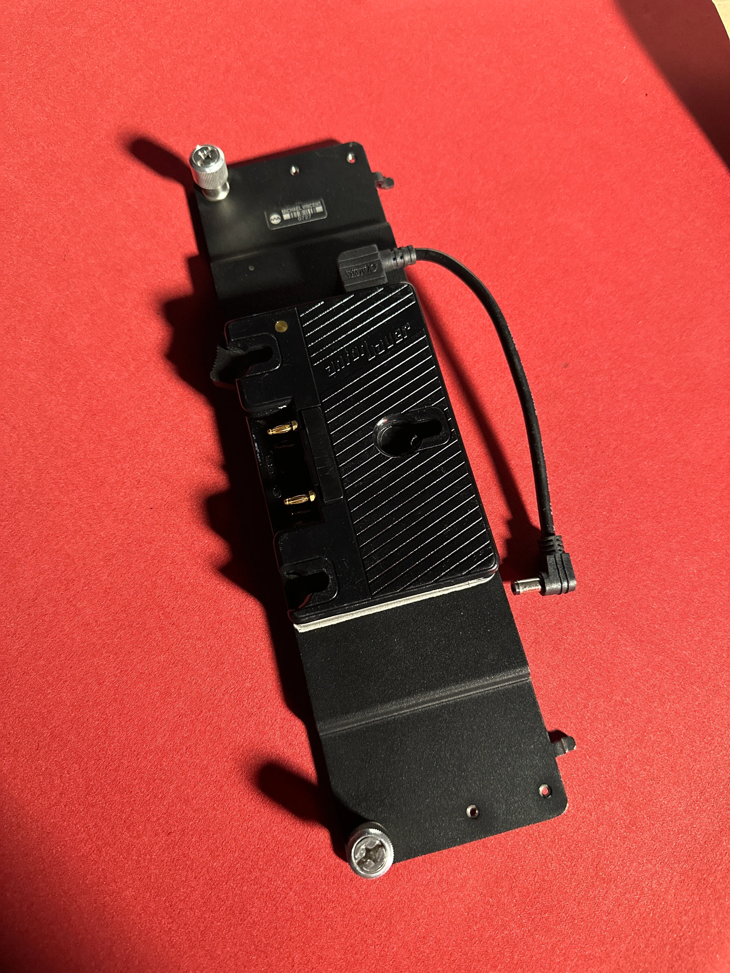 ANTON BAUER GOLD MOUNT ON MONITOR PLATE 2.5MM