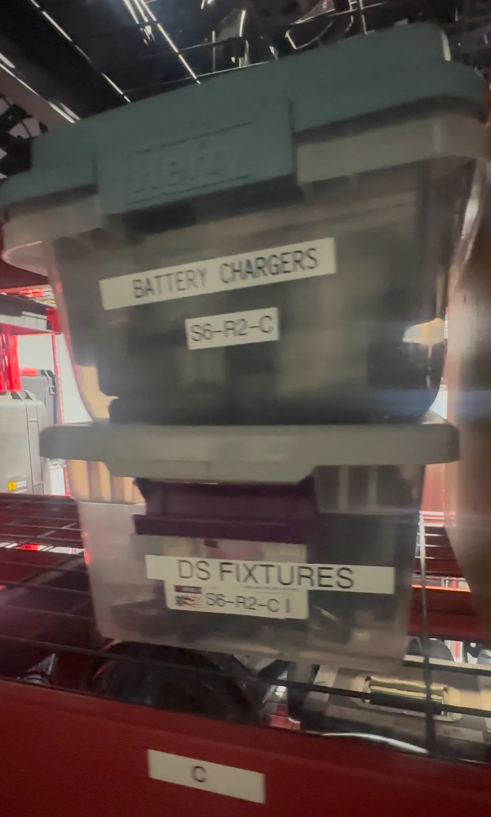 EXTRA BATTERY CHARGERS TUB S6-R2-C