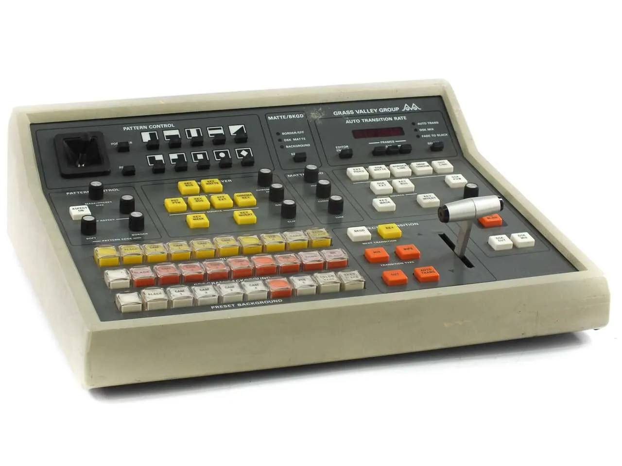 GRASS VALLEY M110 VIDEO SWITCHER DESK 2 