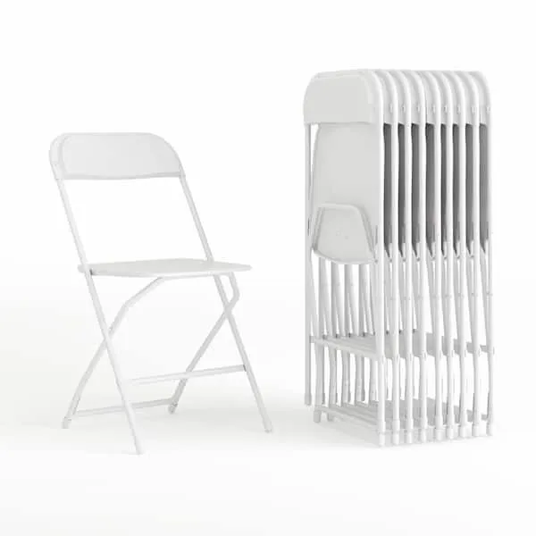 White Folding Chair