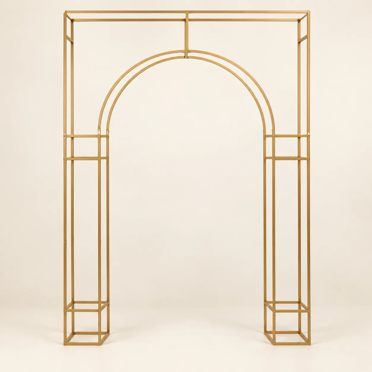 Gold Atrium Arch Backdrop
