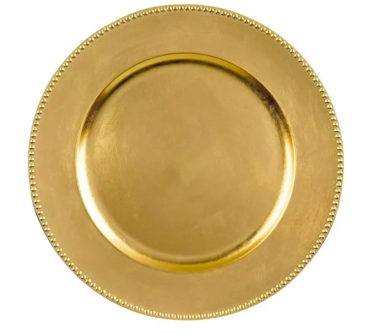 Gold Plate Charger