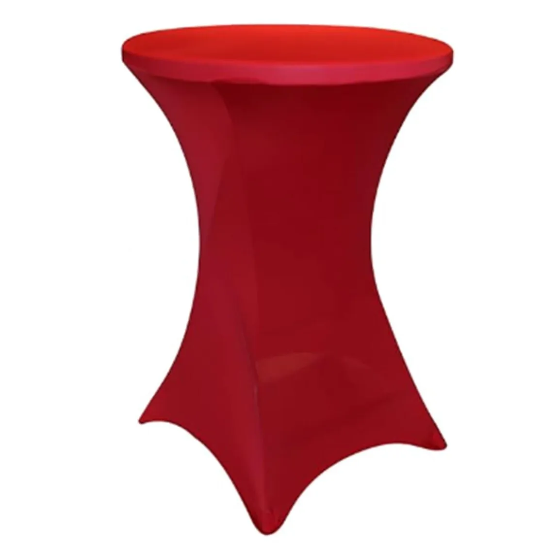 Linens - Cocktail Table Cover, Red