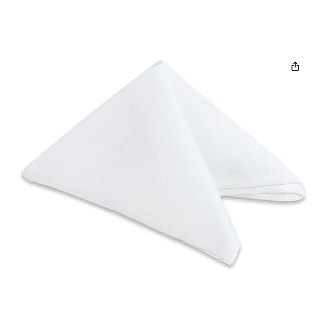 Linens - Napkin, White 20" x 20"