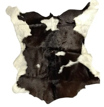 Cowhide - Dark Brown & White