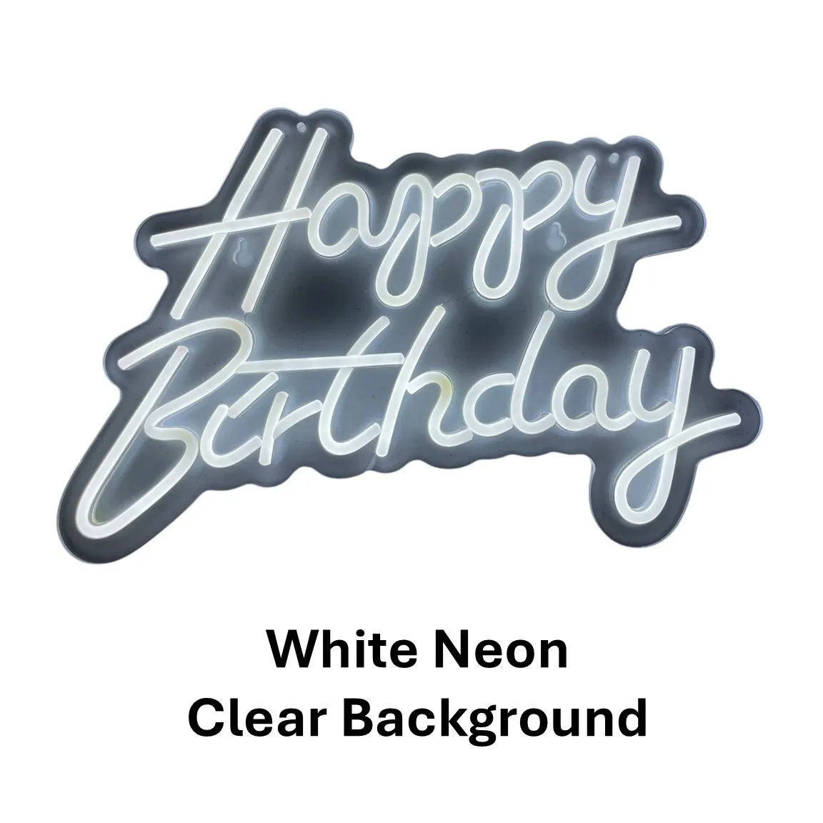 Sign - Neon "Happy Birthday" Sign 17" x 12"