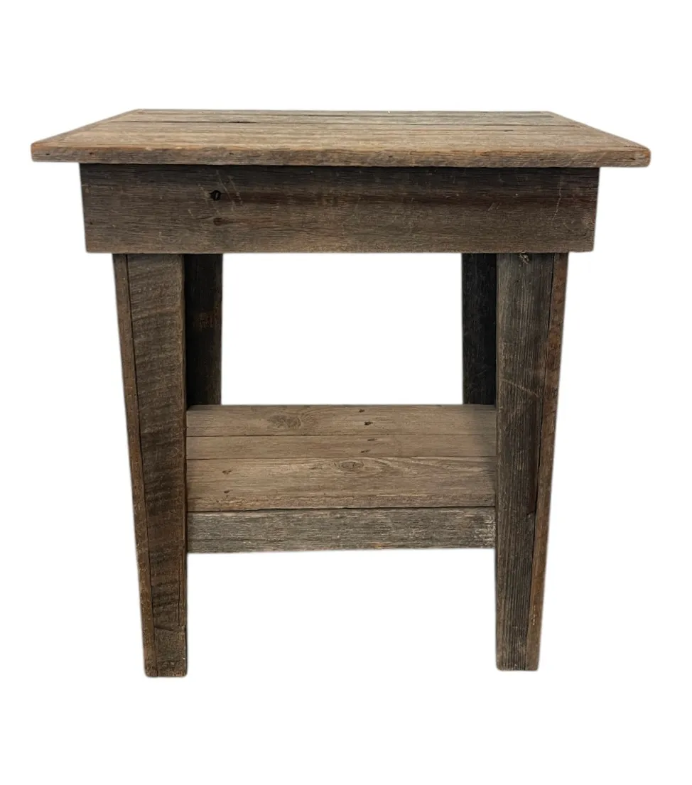 Table - Rustic Wooden Side Table/Floral Stand