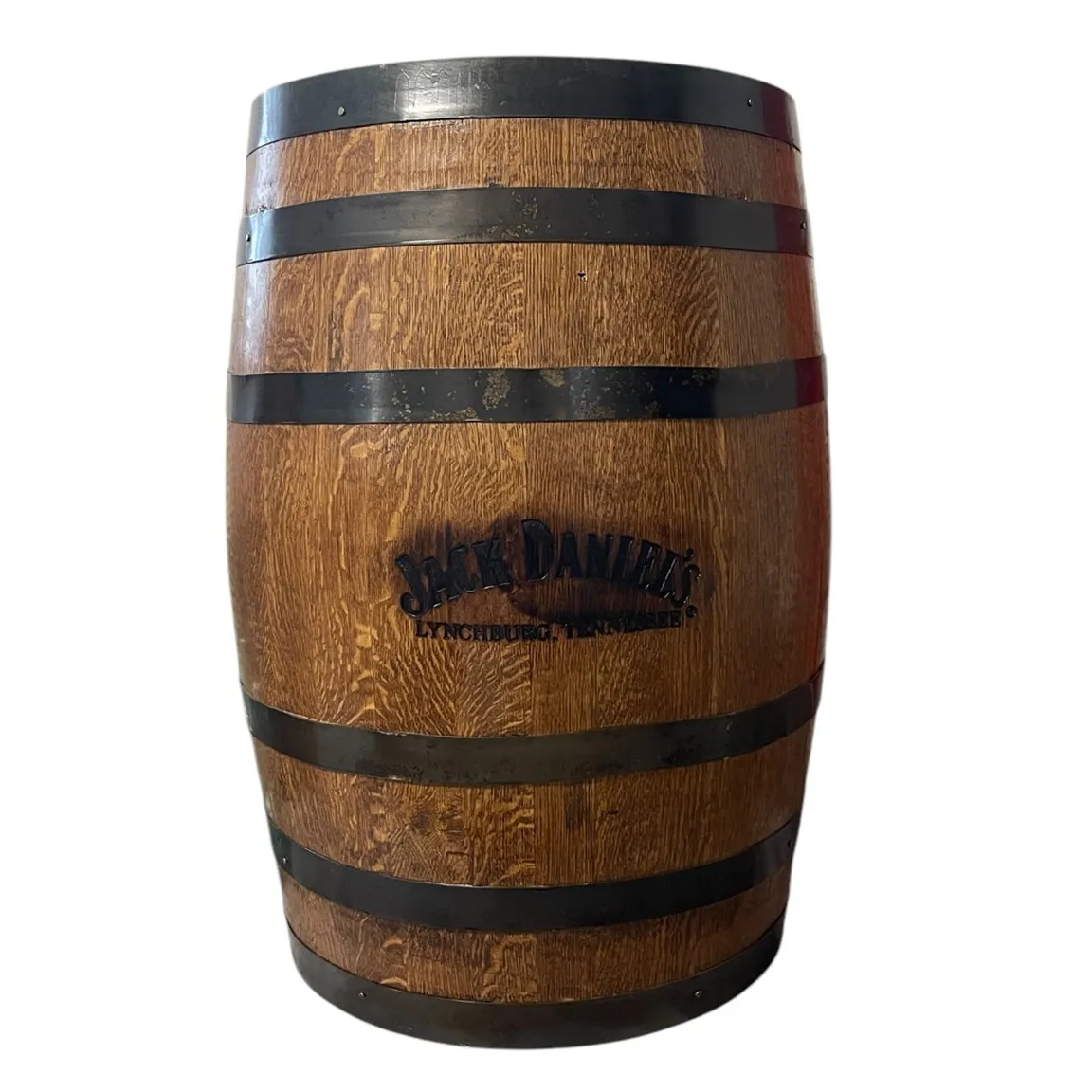 Whiskey Barrel - Jack Daniels Logo