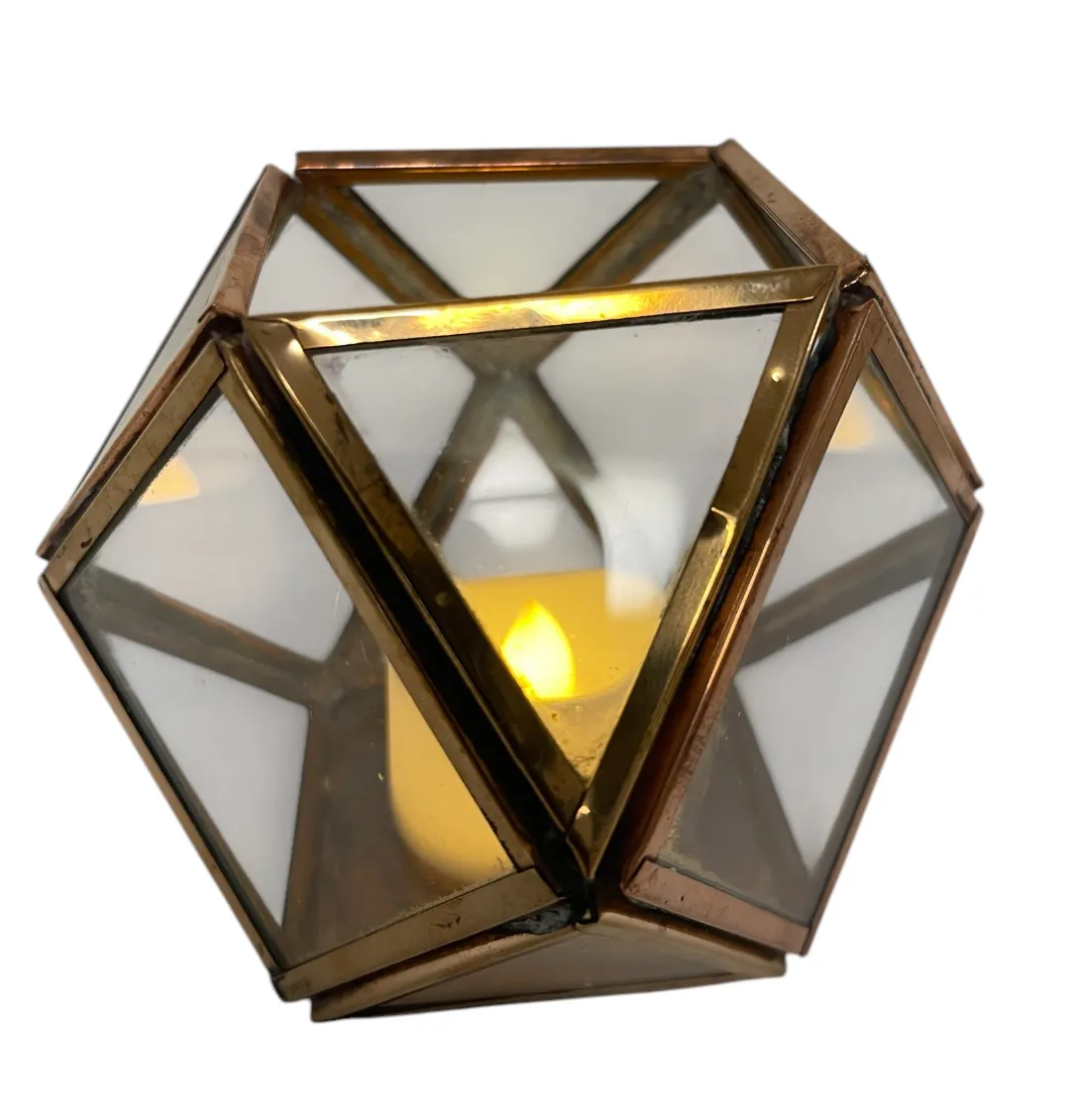 Votive - Geometric with Tealight