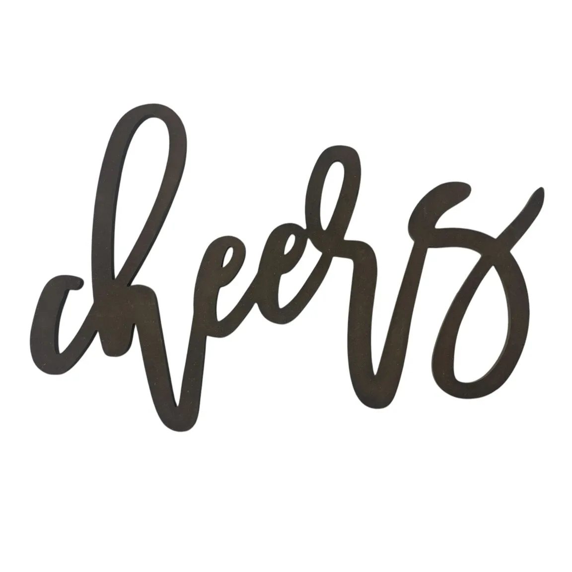 Sign - Wooden "Cheers" 22" x 15" Sign