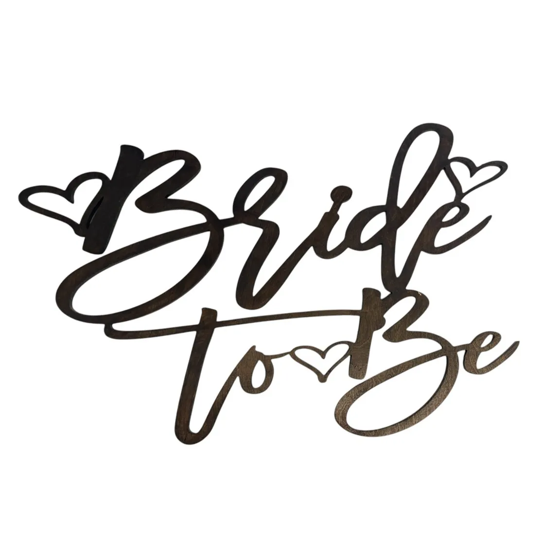 Sign - Wooden "Bride to Be" 38" x 23"