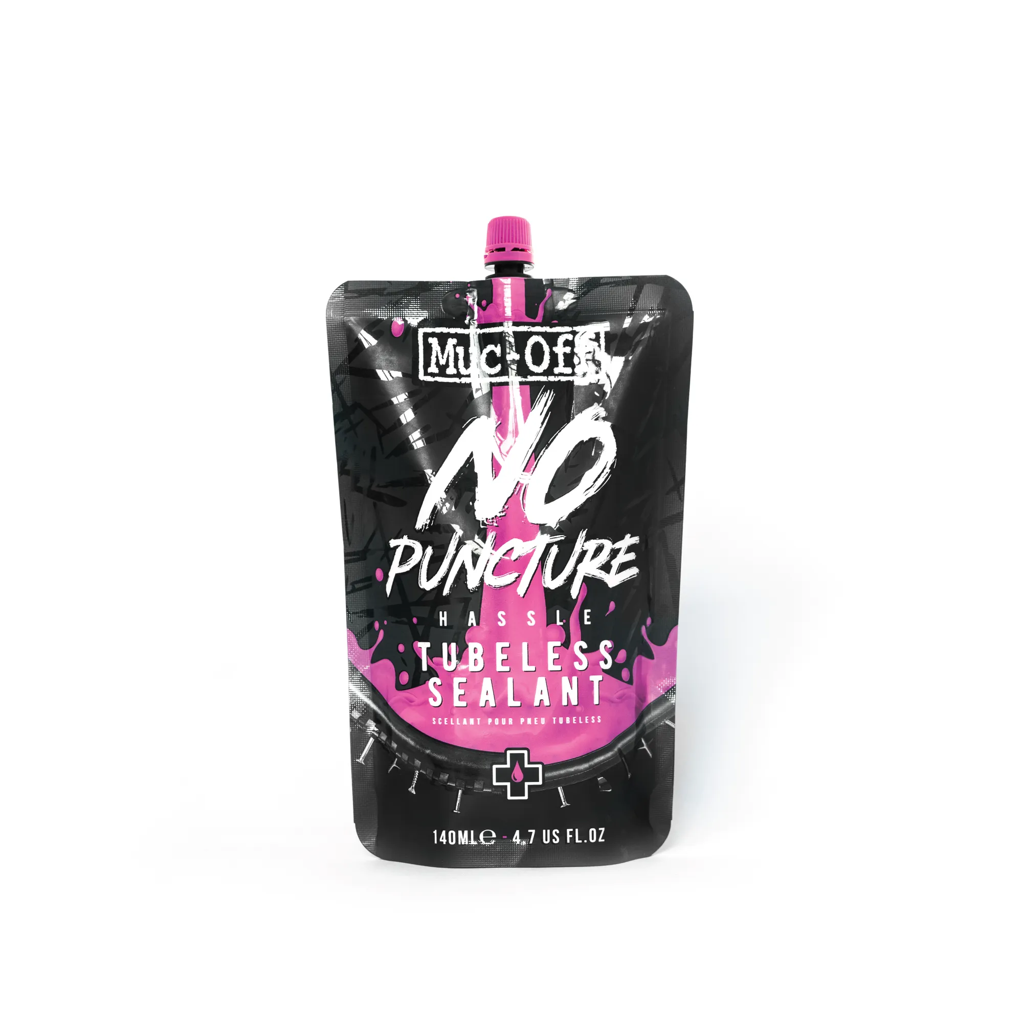 Muc-Off No Puncture Hassle Tubeless Tire Sealant - 140ml Pouch