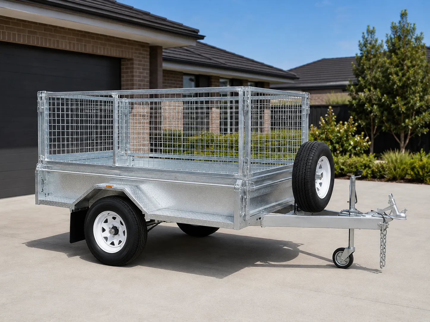 7x4 Box Trailer