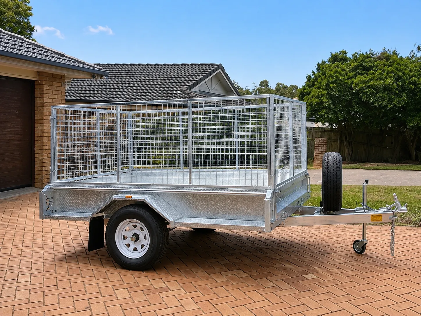 8x5 Box Trailer